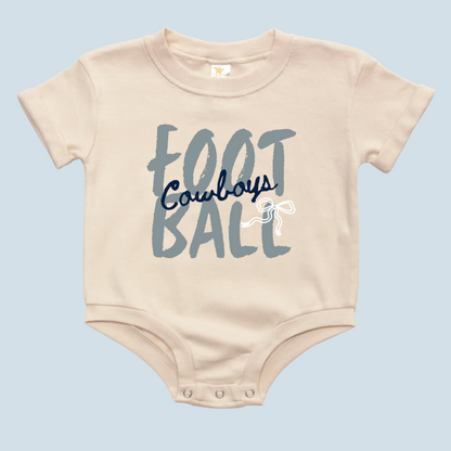 Cowboys Football NFL Baby Bubble Romper