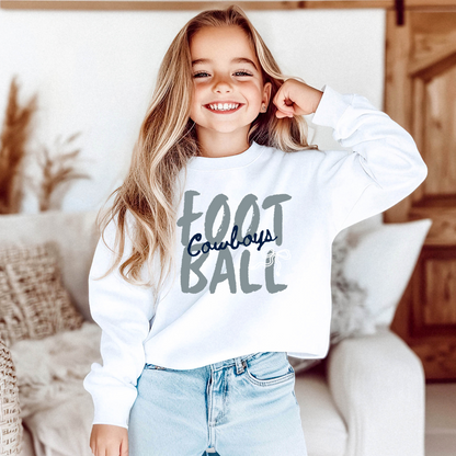 Cowboys Football NFL Youth Graphic Sweatshirt