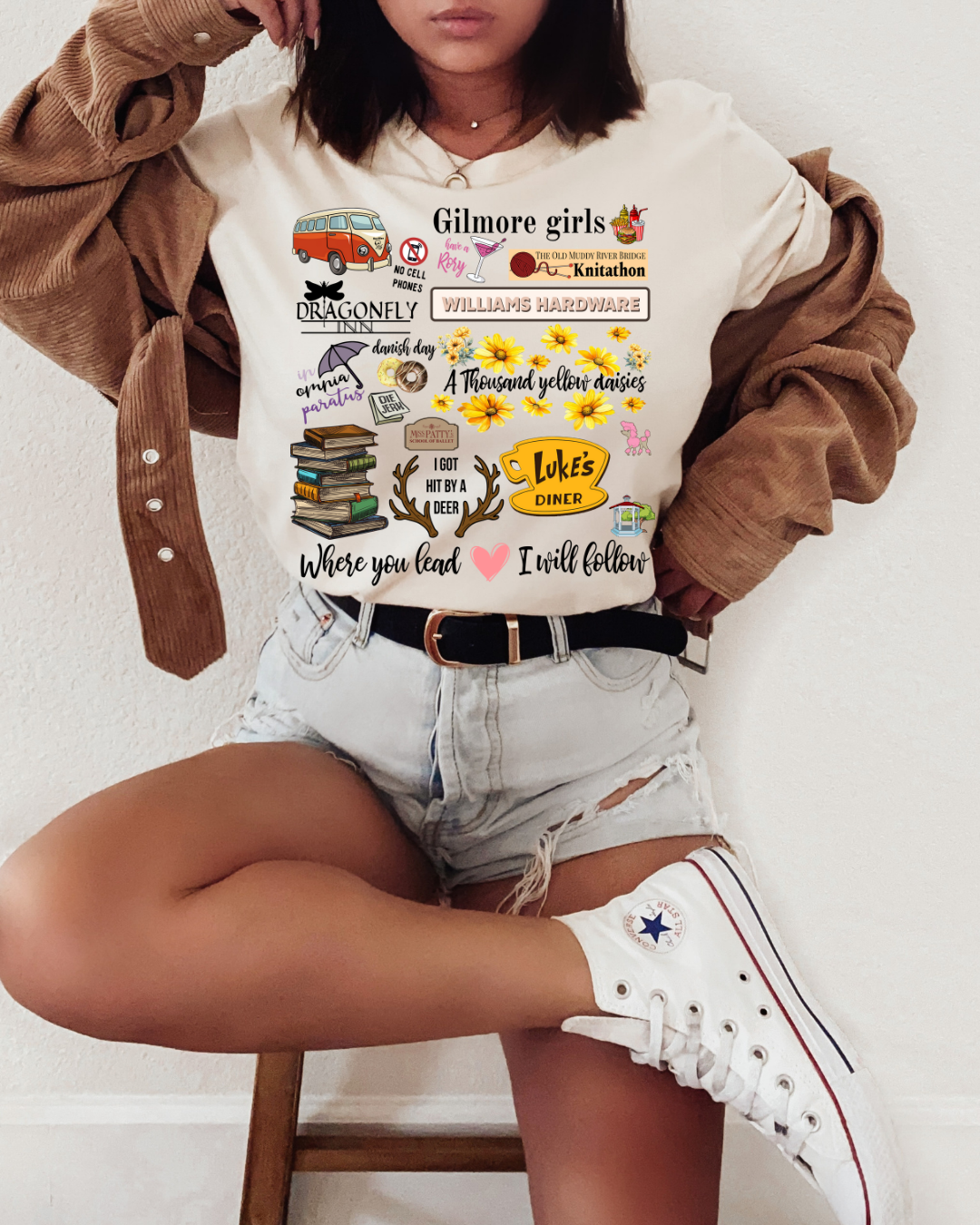 Everything Gilmore Girls Adult Tee