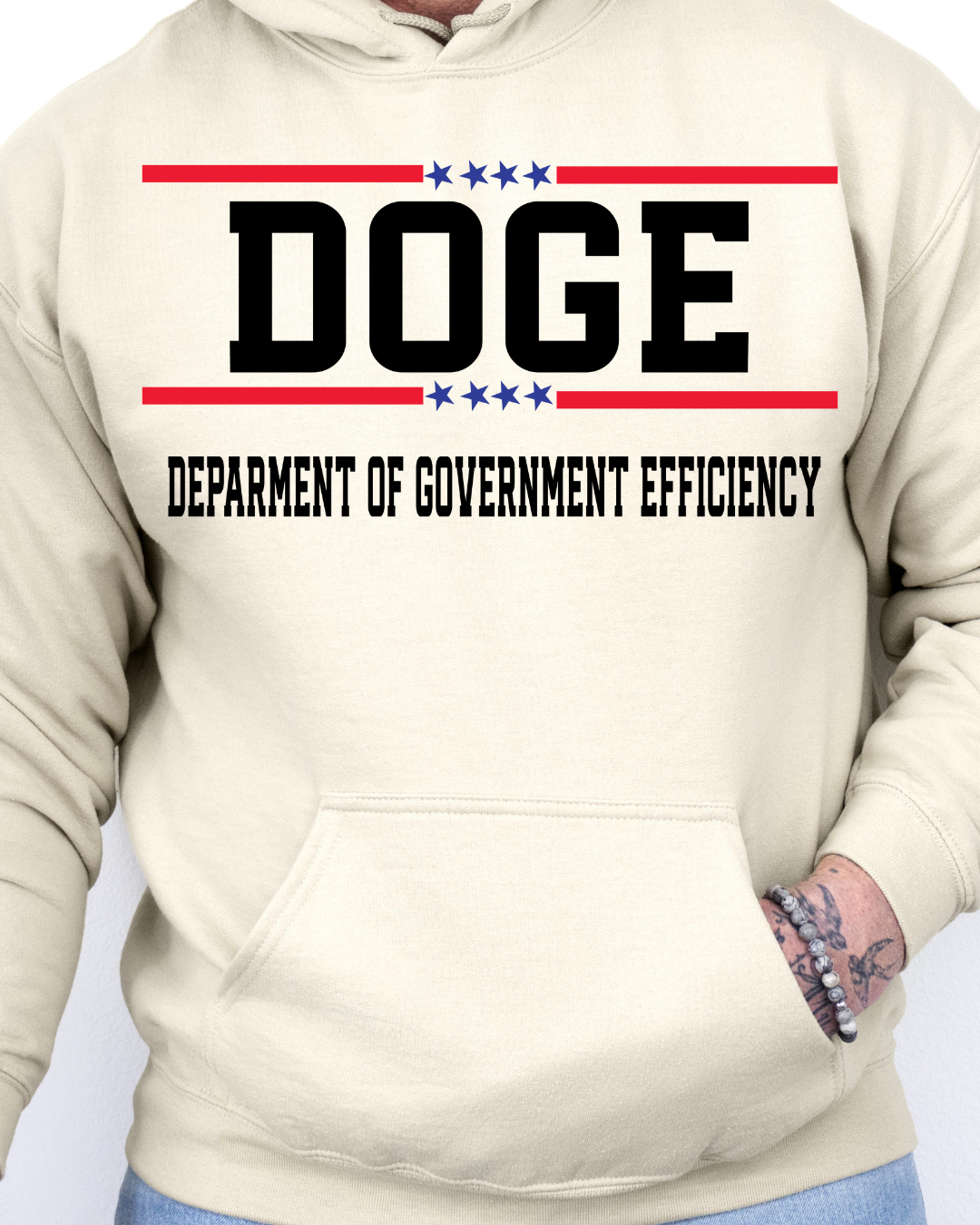 DOGE USA Adult Graphic Hoodie