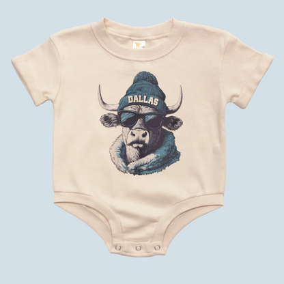 Dallas Cowboys Beanie Baby Bubble Romper