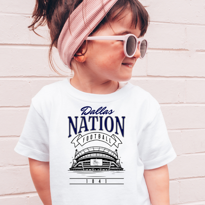 Dallas Nation Football Toddler Graphic Tee