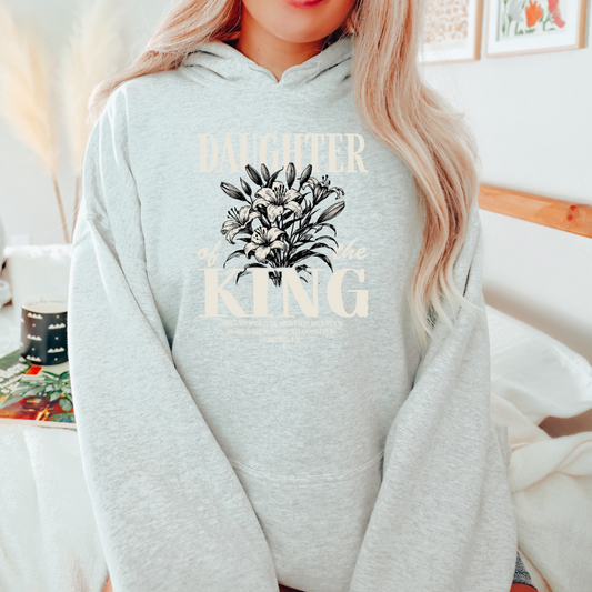 Daughter Of The King Christian Adult Graphic Hoodie