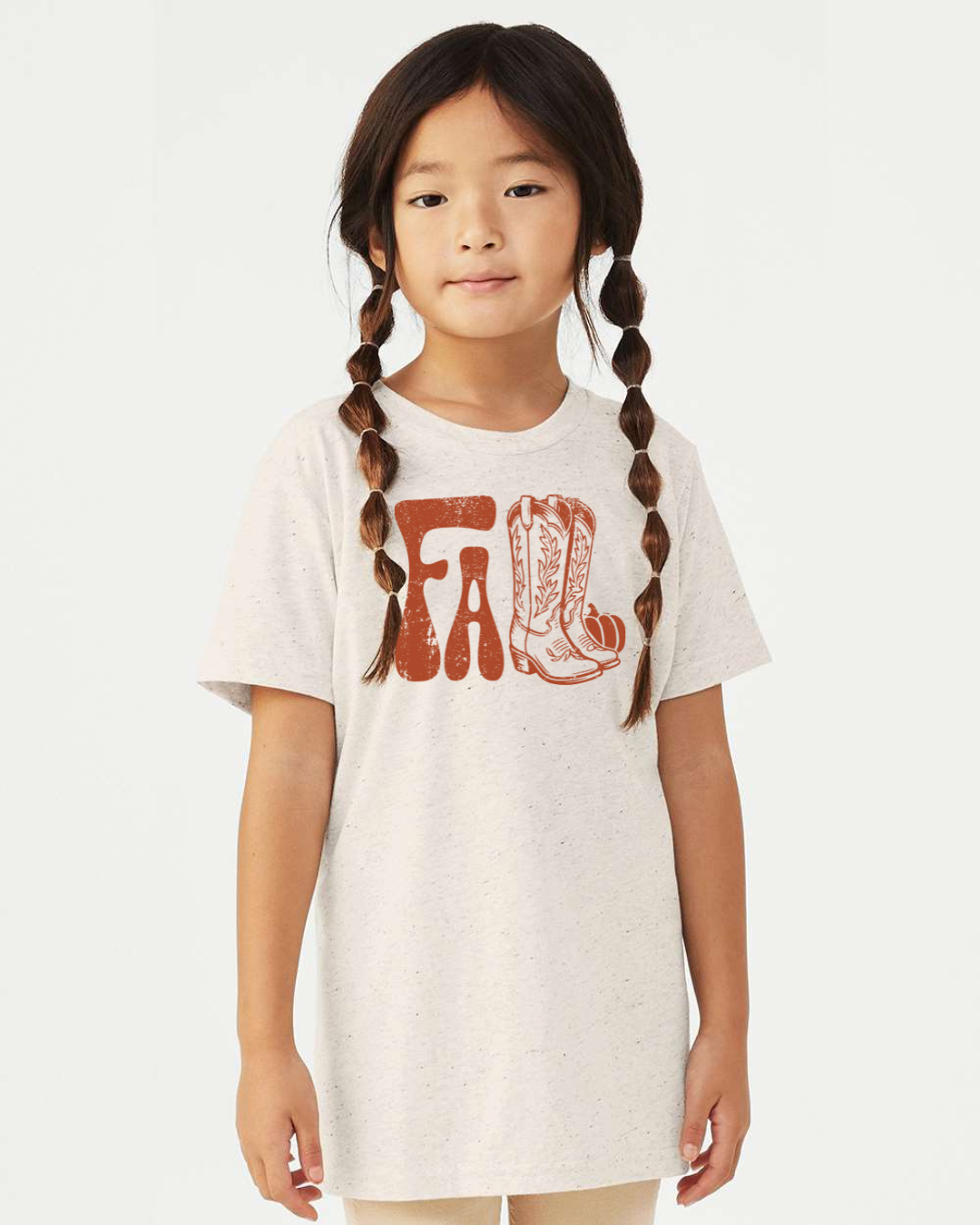 Fall Western Boots Youth Graphic Tee