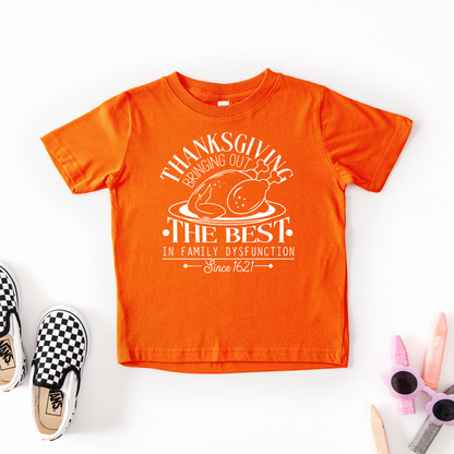 Family Dysfunction (White) Youth Graphic Tee