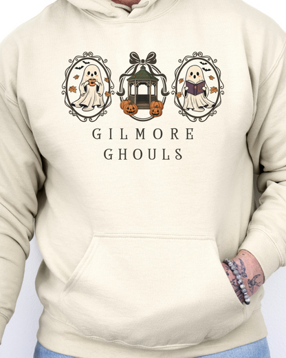 Gilmore Ghouls Spooky Frames Adult Graphic Hoodie
