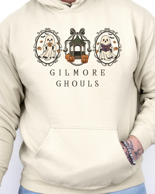 Gilmore Ghouls Spooky Frames Adult Graphic Hoodie