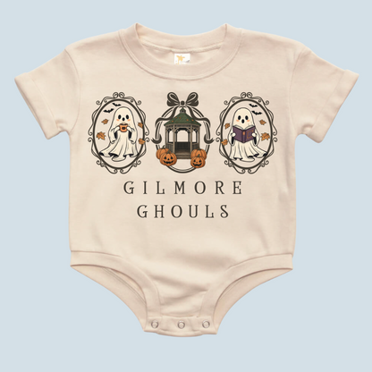 Gilmore Ghouls Spooky Frames Baby Bubble Romper