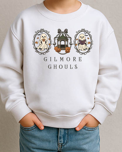 Gilmore Ghouls Spooky Frames Toddler Graphic Sweatshirt