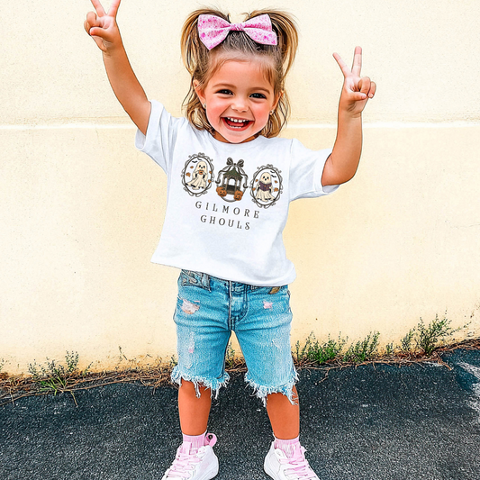 Gilmore Ghouls Spooky Frames Toddler Graphic Tee