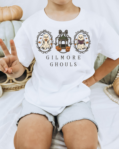 Gilmore Ghouls Spooky Frames Youth Graphic Tee