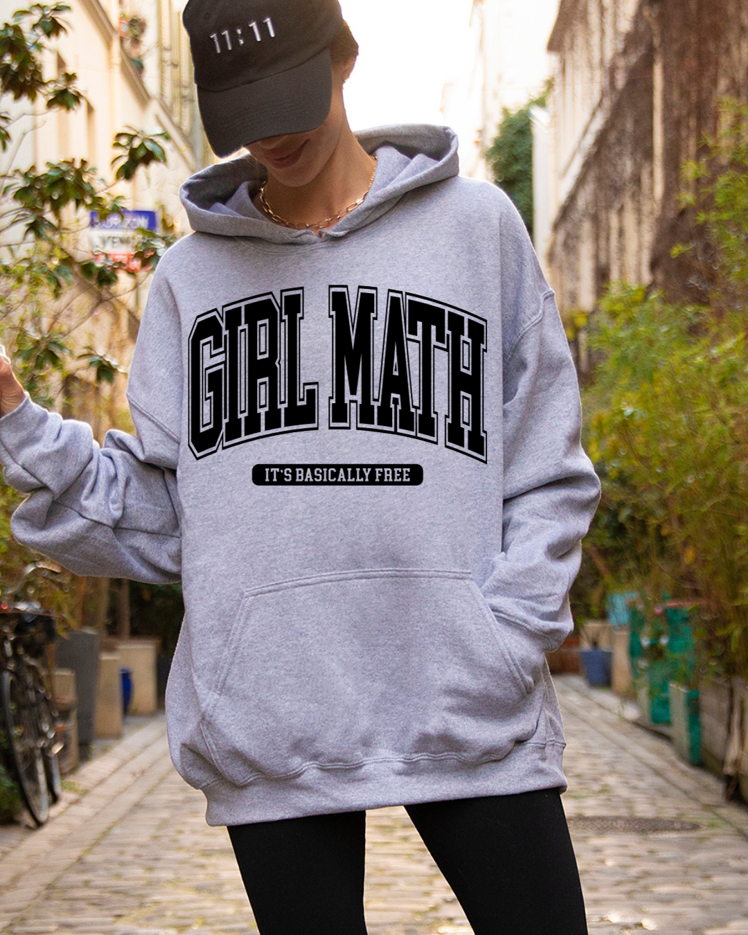 Girl Math Valentines Adult Hoodie