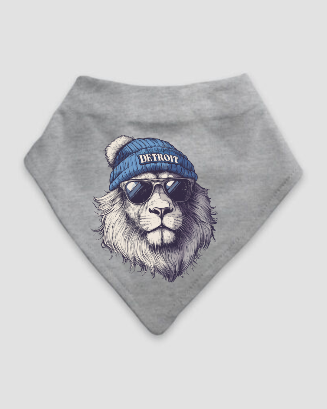 Detroit Lions Beanie Baby Bandana Bibs