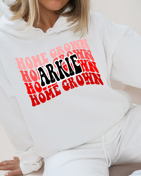 Home Grown Arkie Adult Graphic Hoodie