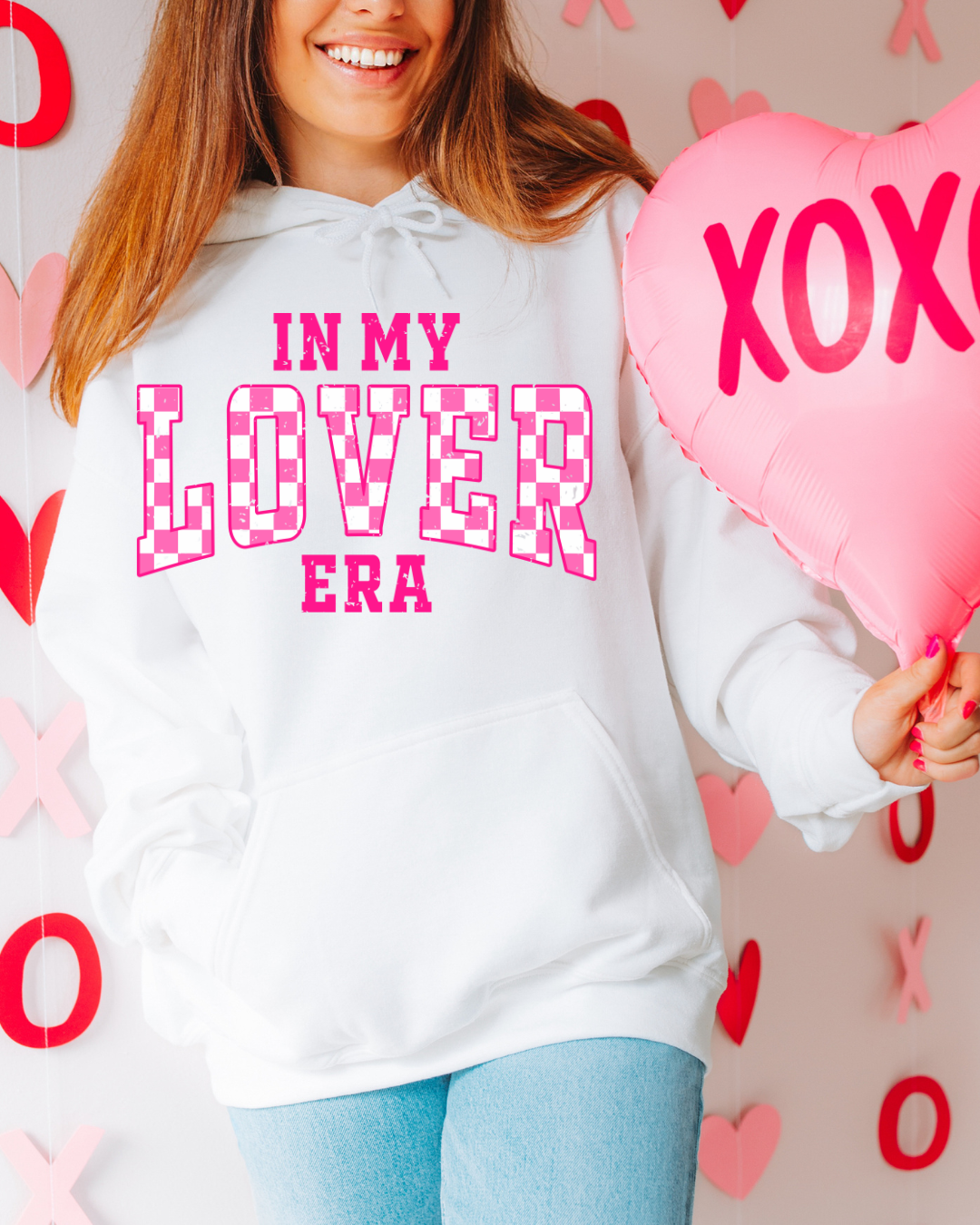 In My Lover Era Valentines Adult Hoodie