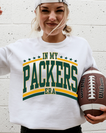 In My Packers Era NFL Adult Graphic Crewneck Pullover