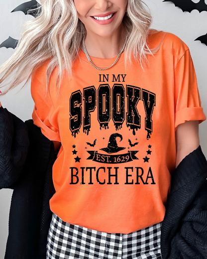 In My Spooky Btch Era Spooky Adult (Black) T-Shirt