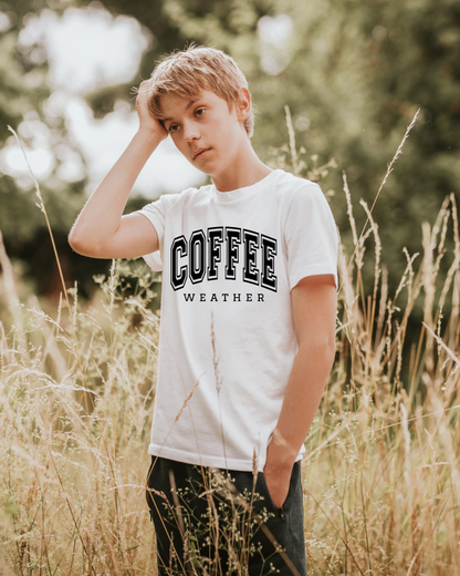 Coffee Season Youth Graphic Tee