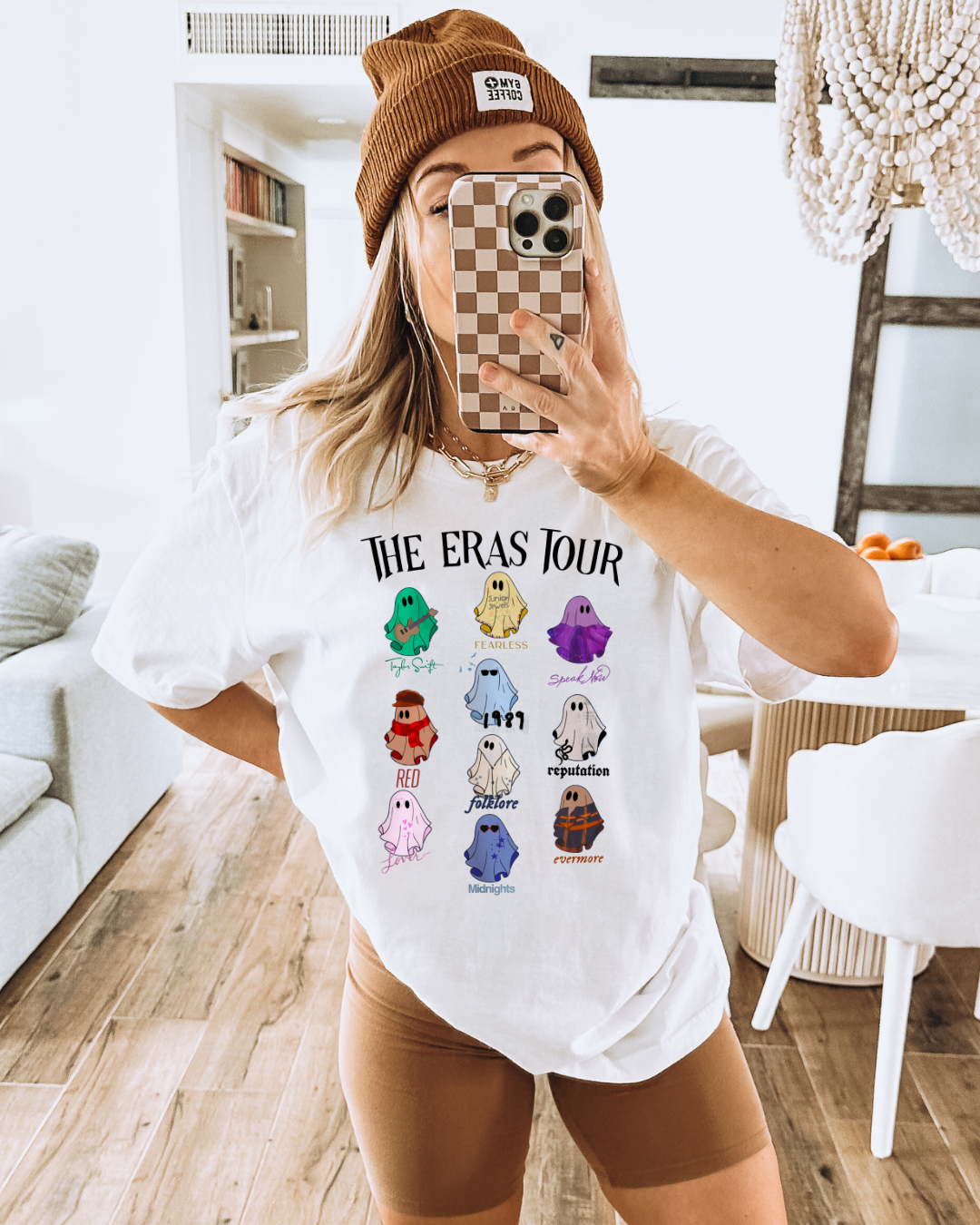 The Eras Tour Taylor Ghosts Spooky Adult Tee