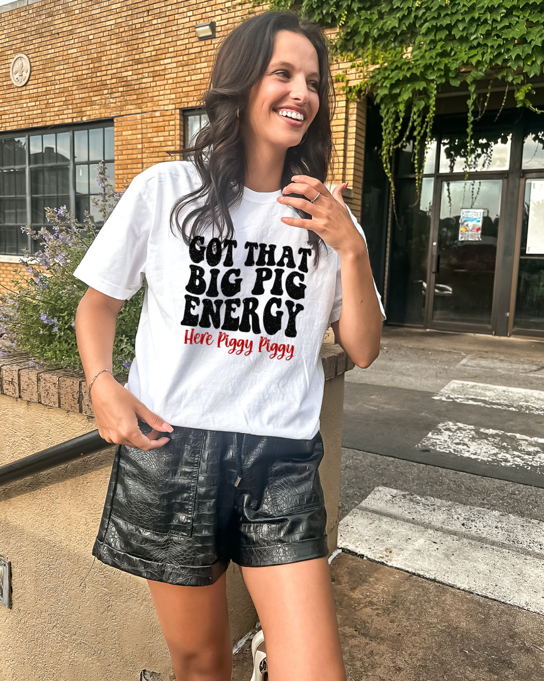 Got That Big Pig Energy Adult Arkansas Tee