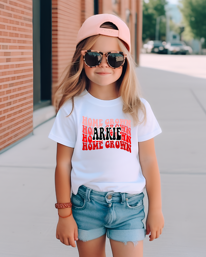 Home Grown Arkie Arkansas Youth Tee