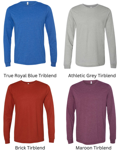 Collegiate Arkansas Adult Long Sleeve Tee