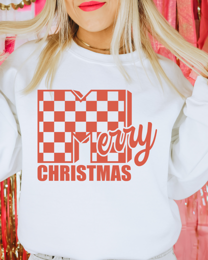 MTV Merry Christmas (Red) Crewneck Pullover