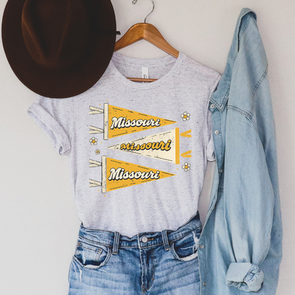 Missouri Pennants Adult Graphic T-Shirt