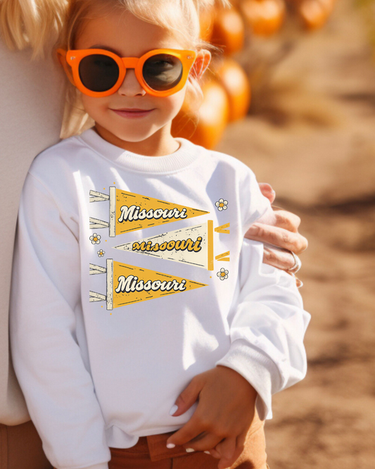 Missouri Pennants Toddler Graphic Sweatshirt
