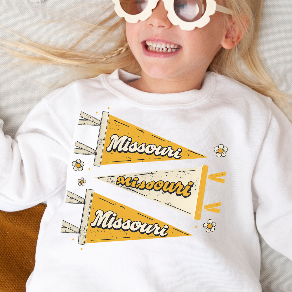 Missouri Pennants Youth Graphic Sweatshirt
