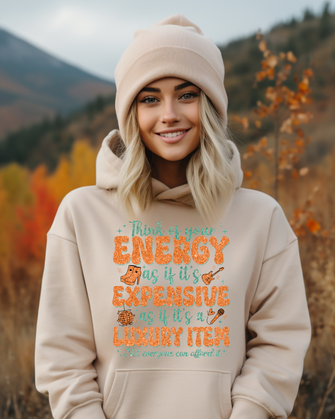 My Energy Is Expensive Taylor Swift Adult Graphic Hoodie