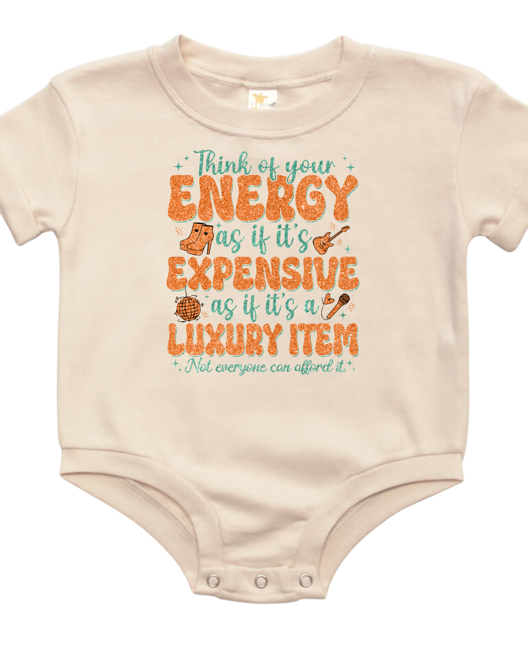 My Energy Is Expensive Taylor Swift Baby Bubble Romper