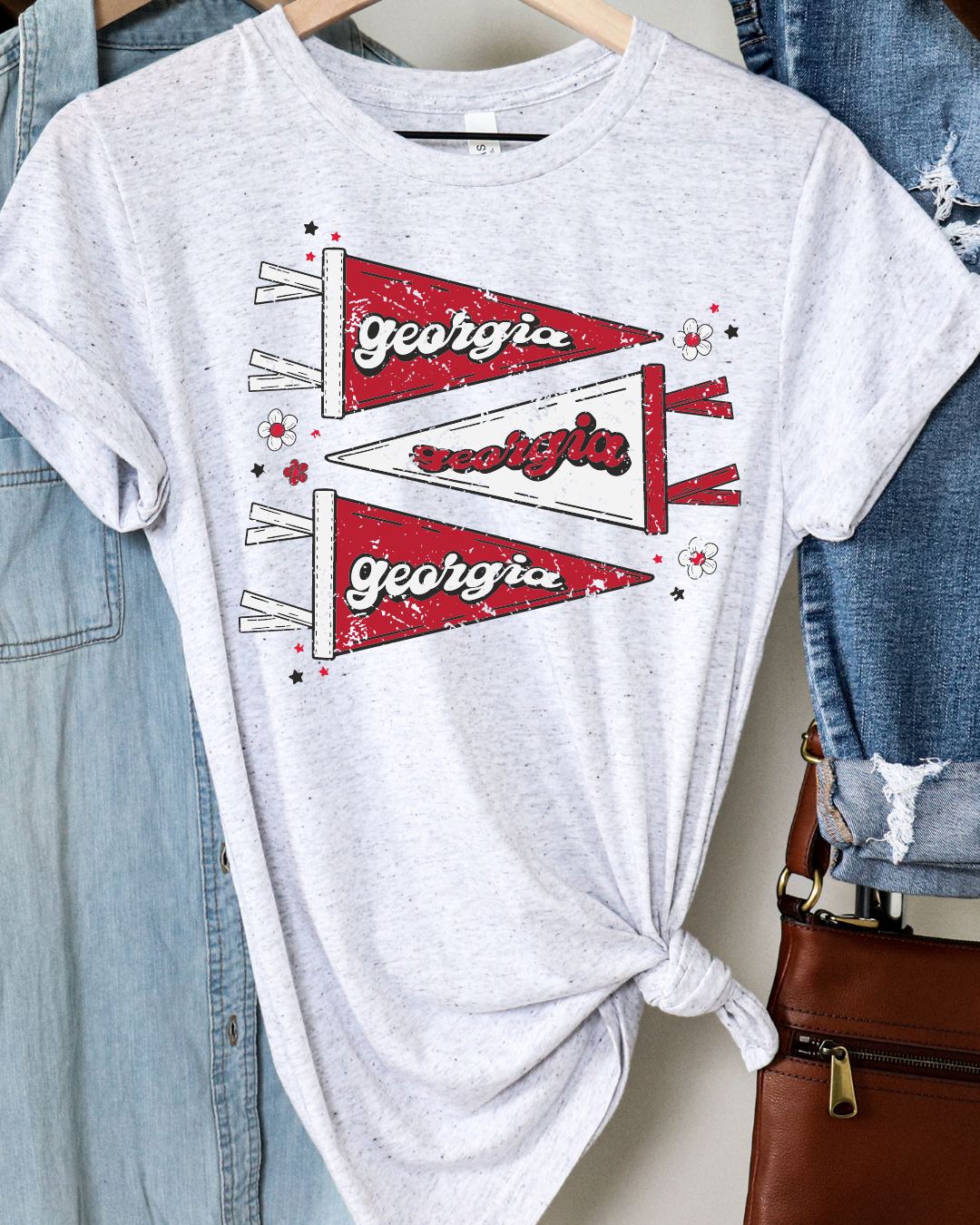 Georgia Pennants Youth Tee