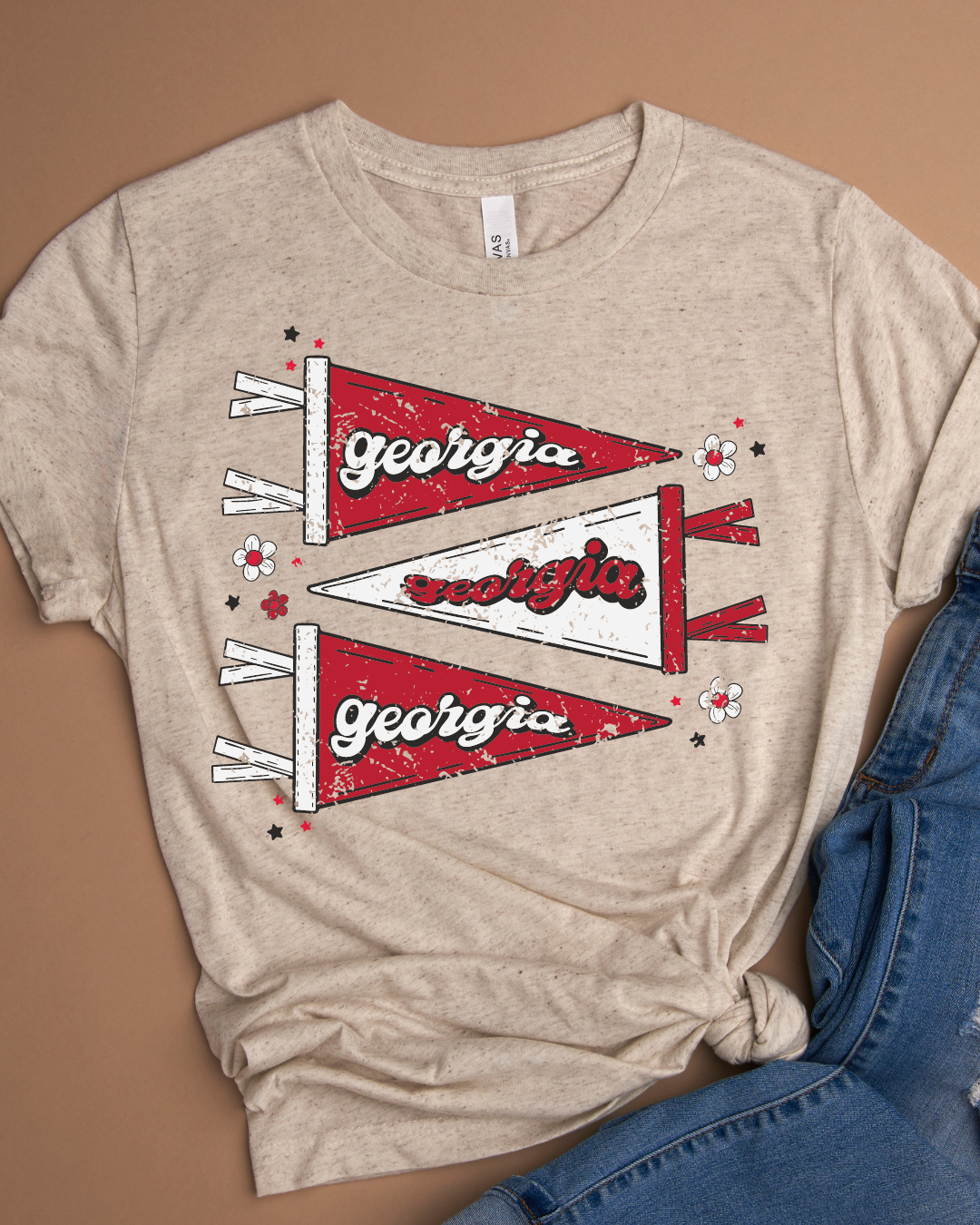 Georgia Pennants Youth Tee