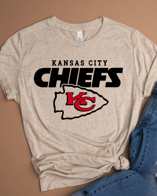 KC Arrowhead Chiefs Football Youth Tee