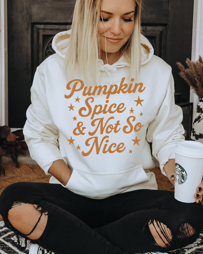 Pumpkin Spice Adult Graphic Hoodie