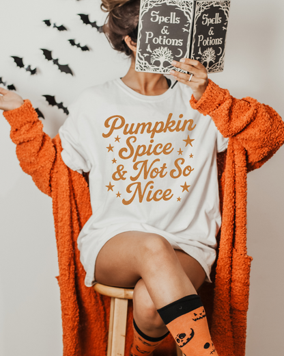 Pumpkin Spice Adult Graphic Tee
