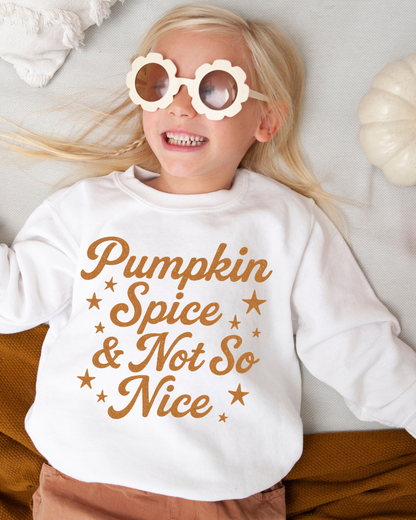 Pumpkin Spice Toddler Graphic Sweatshirt