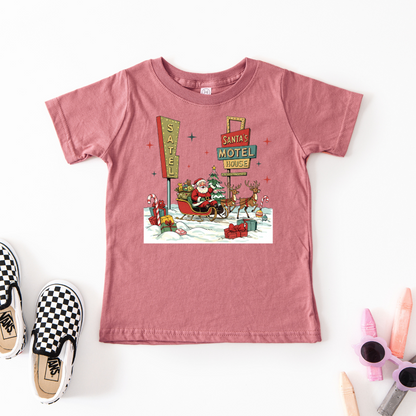 Santa's Christmas Motel Toddler Graphic Tee