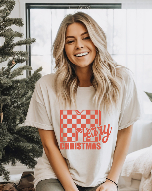 MTV Merry Christmas (Red) Adult Tee