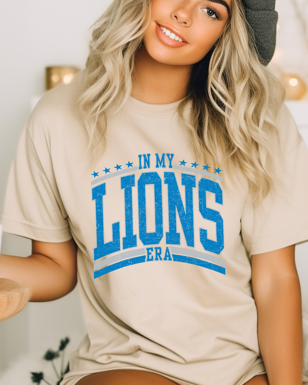 In My Lions Era Detroit Lions Adult Tee