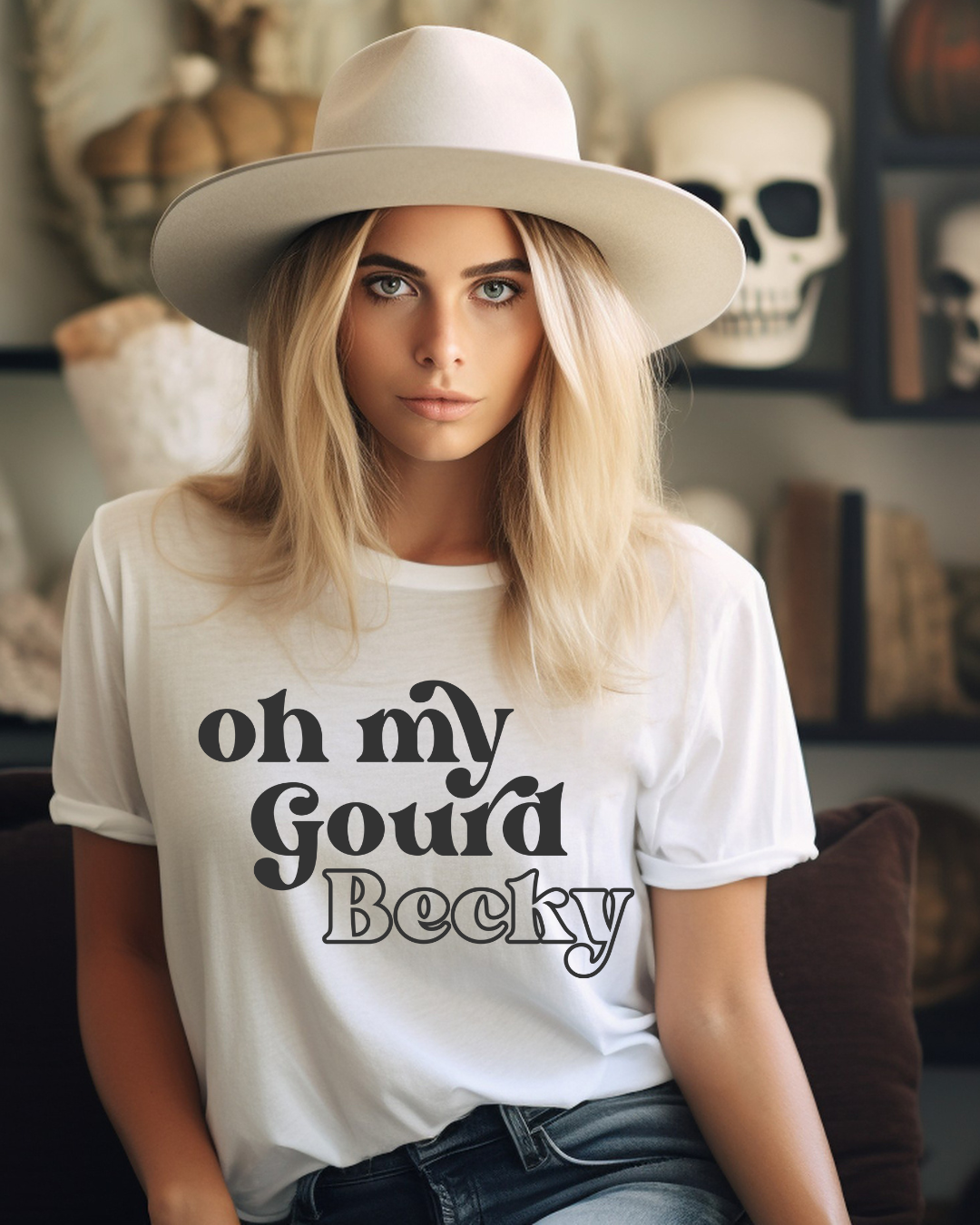 Oh My Gourd Becky Adult Tee