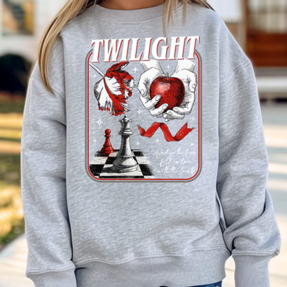 So the Lion Fell in Love with the Lamb Twilight Youth Graphic Sweatshirt