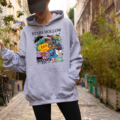 Stars Hollow Gilmore Girls Adult Graphic Hoodie