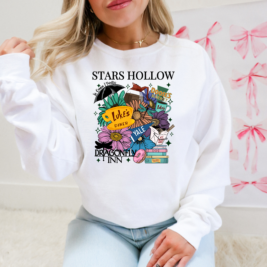 Stars Hollow Gilmore Girls Adult Graphic Crewneck Pullover