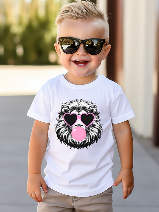 Lion Bubbles Toddler Graphic Tee
