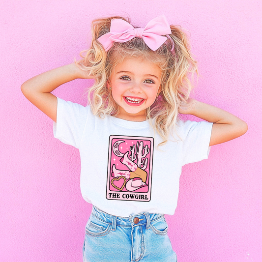 The Cowgirl Tarot Western Toddler Graphic Tee