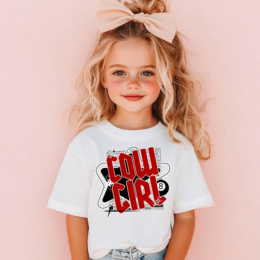 Y2K Cowgirl Western Toddler Graphic Tee