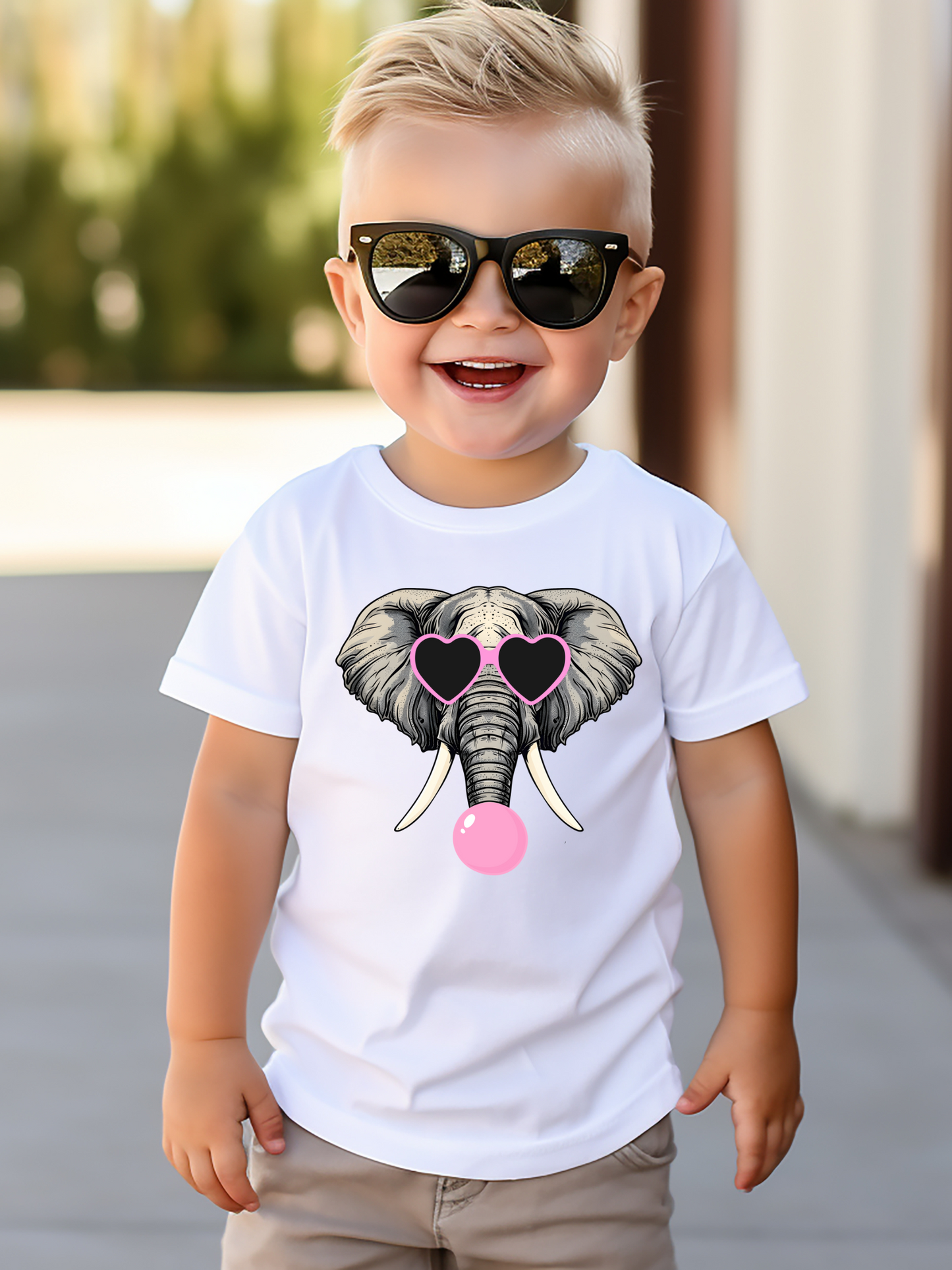 Alabama Elephant Bubble Toddler Graphic Tee