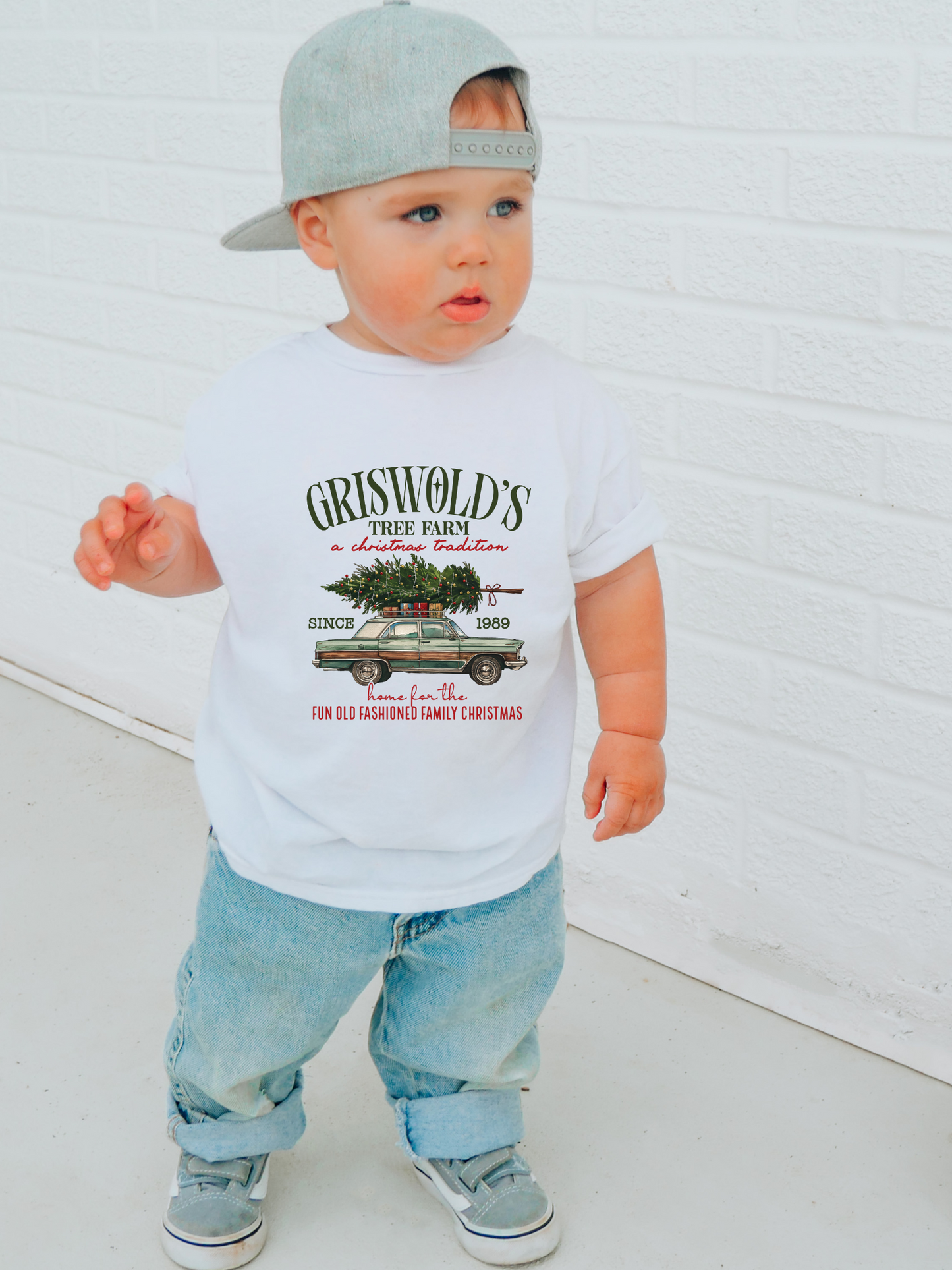 Griswold's Tree Farm Christmas Toddler Graphic Tee
